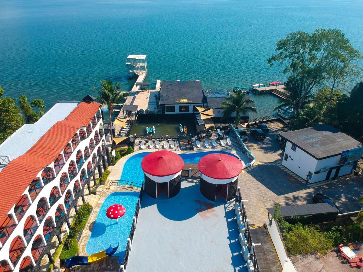 Hotel Mi Paraiso Rio Dulce Castillo de San Felipe Esterno foto