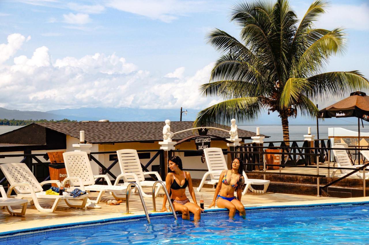 Hotel Mi Paraiso Rio Dulce Castillo de San Felipe Esterno foto